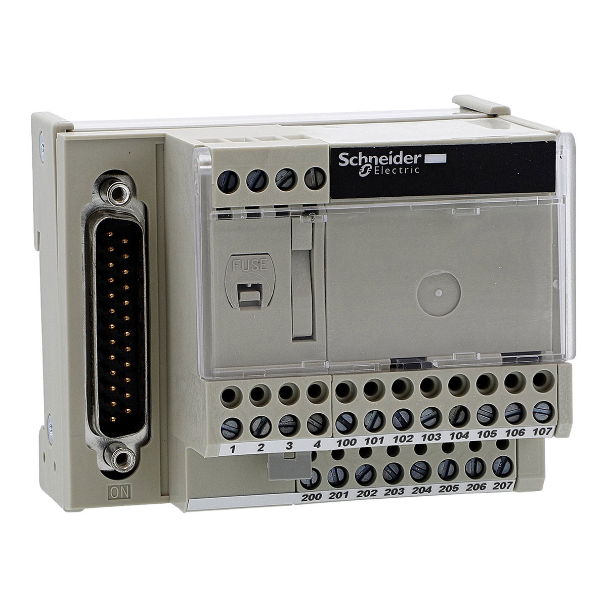 Sottobase di connessione , Modicon Telefast ABE 7, distribuzione di 4 canali analogici di uscita – Immagine 3 di 3