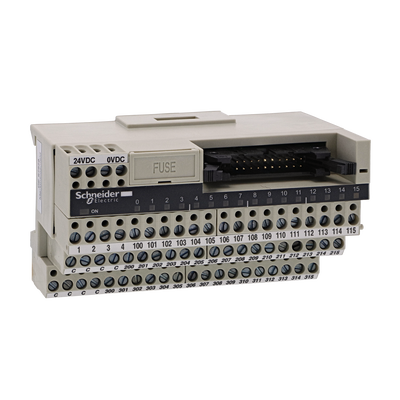 Sottobase di connessione passiva ABE7 - 16 input o output - LED