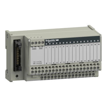 Sottobase di connessione passiva ABE7 - 16 input o output - LED – Immagine 2 di 3