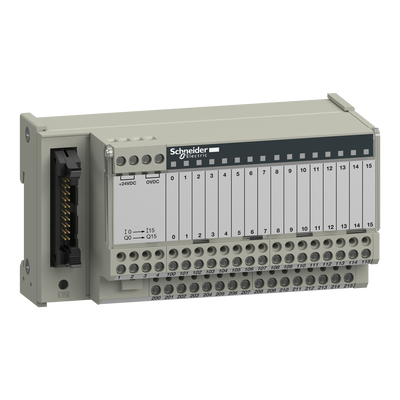 Sottobase di connessione passiva ABE7 - 16 input o output - LED