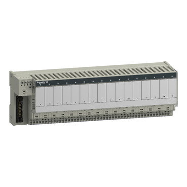 Sottobase per relè plug-inABE7 - 16 canali - Fusibili - Relè 12,5 mm – Immagine 2 di 3
