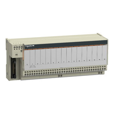 Sottobase - Relè elettromeccanici saldati ABE7 - 16 canali - Relè 10 mm – Immagine 2 di 3