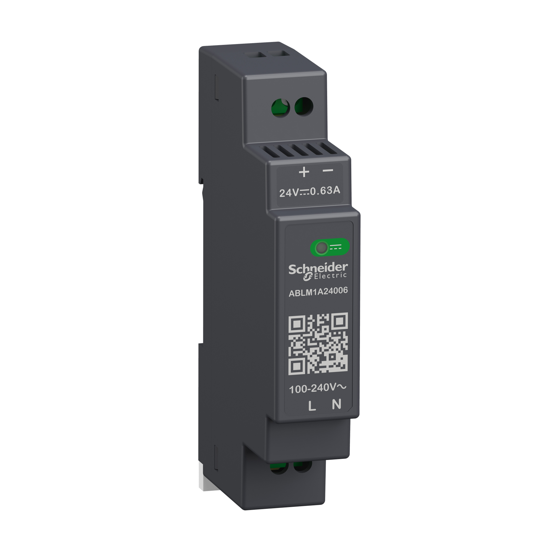 Alimentatori switching, 100-240 V AC, 24 V 0.6 A, monofase, Modulare
