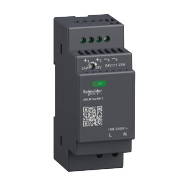 Alimentatori switching, 100-240 V AC, 24 V 1.2 A, monofase, Modulare – Immagine 2 di 3
