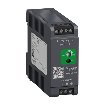 Alimentatori switching, 100-240 V AC, 24 V 2.1 A, monofase, Ottimizzato