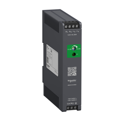 Alimentatori switching, 100-240 V AC, 12 V 6.2 A, monofase, Ottimizzato