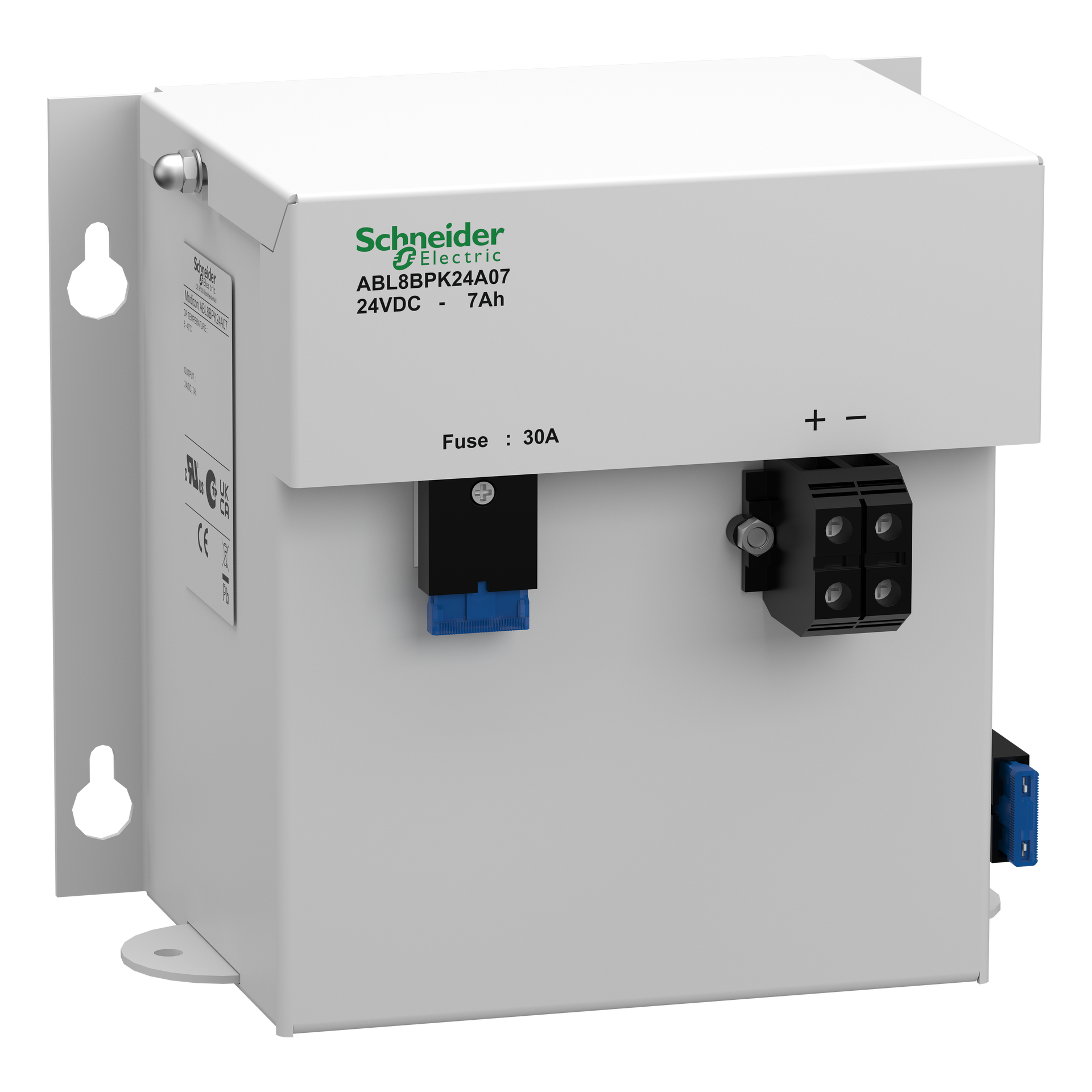 Modulo batteria - 24 V CC - 40 A - 7 AH - Per alimentatore
