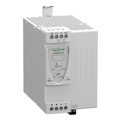 Alimentatore switching, Phaseo ABL7, ABL8,monofase o bifase - 200..500 V CA - 24 V - 10 A