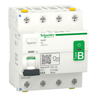 Interruttore differenziale iID B-SI 4P 25A 30mA