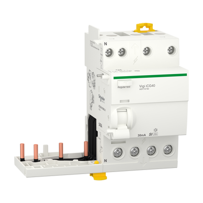 Blocco differenziale gruppo partenze Vigi iCG40 3P+N 40A 30mA Tipo A SI