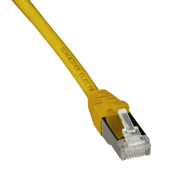 Patch cord, Actassi, Category 6A, S/FTP, LSZH, 5 m, giallo