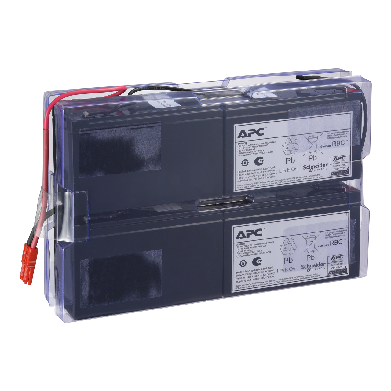 Cartuccia batteria di ricambio APC, VRLA, 9 Ah, 48 V DC, garanzia di 2 anni