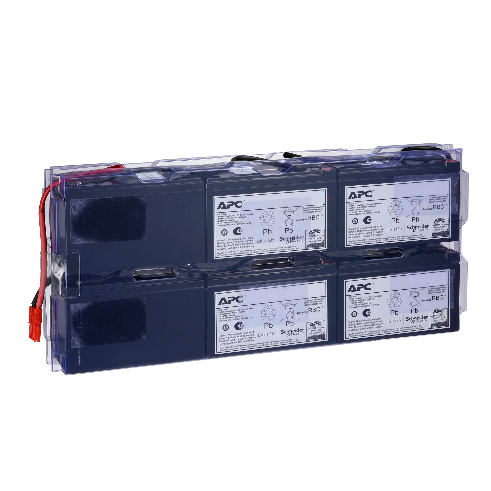Cartuccia batteria di ricambio APC, VRLA, 9 Ah, 72 V DC, garanzia di 2 anni