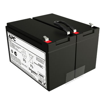 Cartuccia batteria di ricambio APC, VRLA, 7 Ah, 24 V CC, garanzia di 2 anni – Immagine 2 di 4