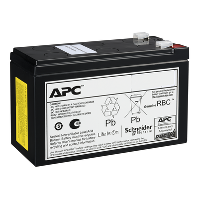Cartuccia batteria di ricambio APC, VRLA, 9 Ah, 48 V DC, garanzia di 2 anni