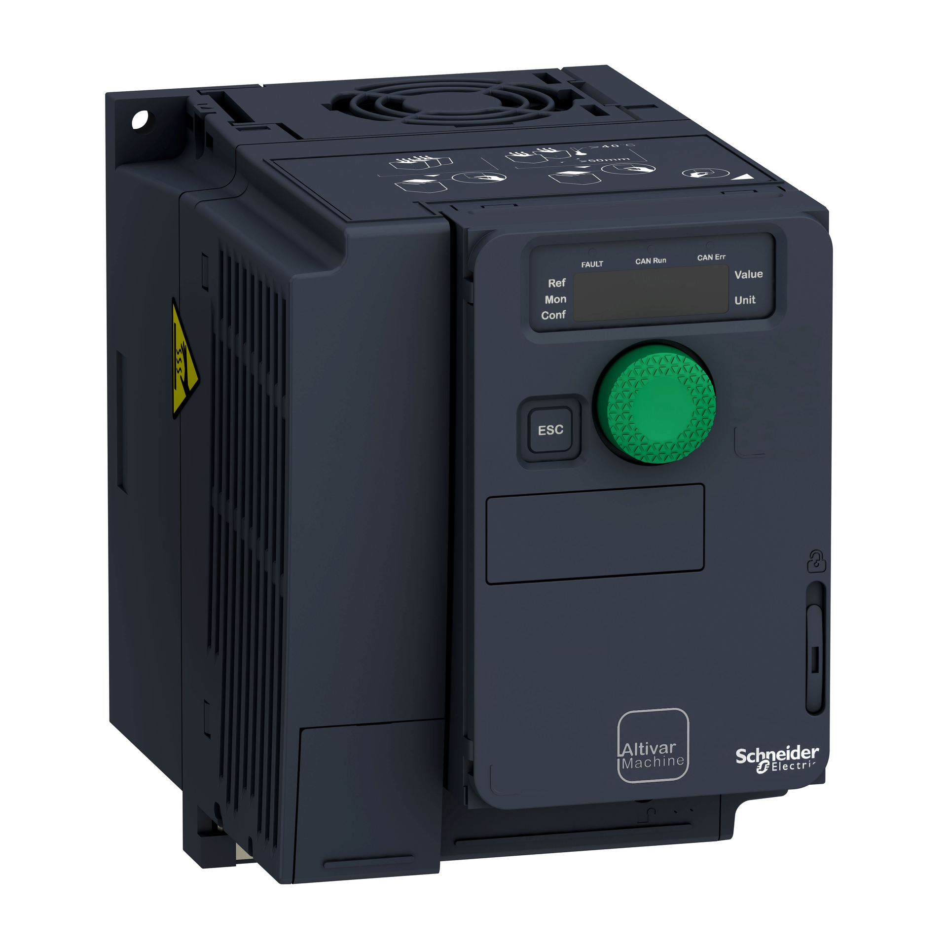 Variatore di velocità Altivar Machine ATV320 IP20 - 1,1kW - 500V - trifase  - compatto