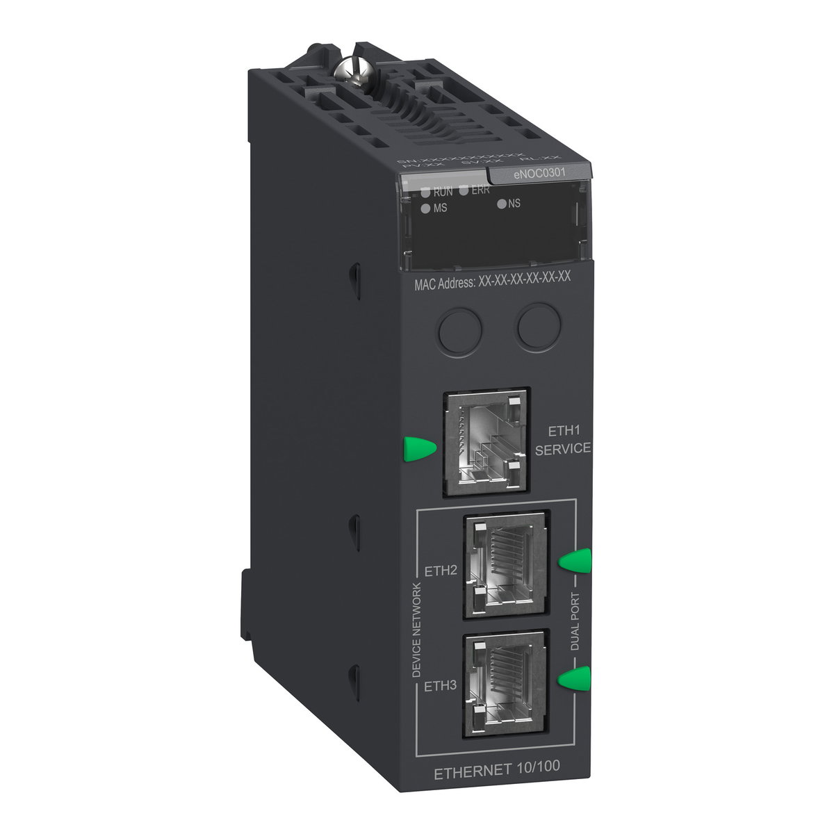 Modulo Ethernet M580 - comunicazione Ethernet a 3 porte – Immagine 3 di 3