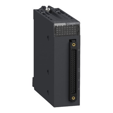 Modulo I/O digitali M340 - 16 ingressi - 24 V CC - 16 uscite - Stato solido – Immagine 2 di 3