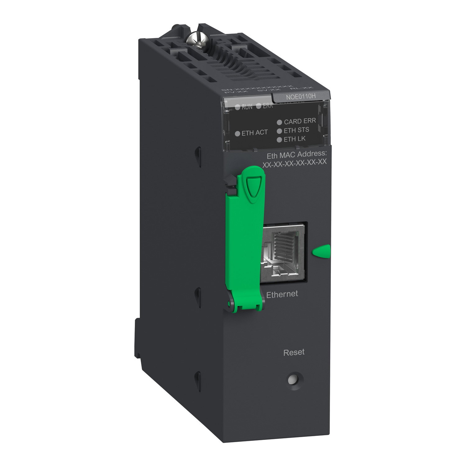 Modulo rete TCP/IP Ethernet M340 - classe Transparent Ready C30, server – Immagine 3 di 3
