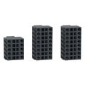 Un connettore a 10 pin + due a 16 pin - Per modulo contatore M340
