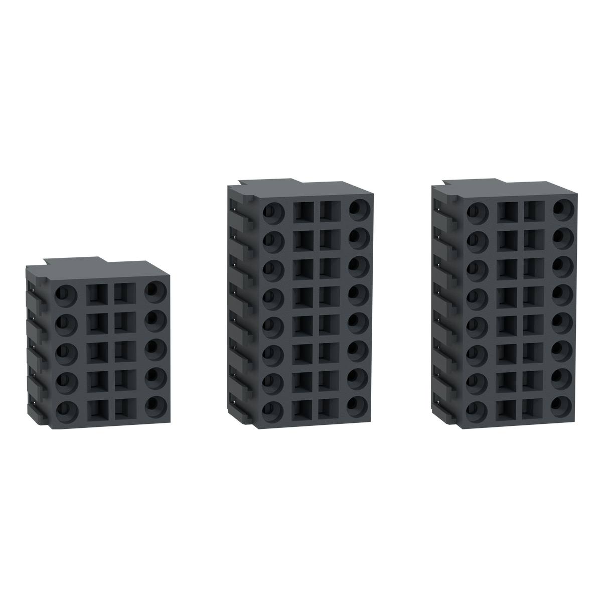 Un connettore a 10 pin + due a 16 pin - Per modulo contatore M340