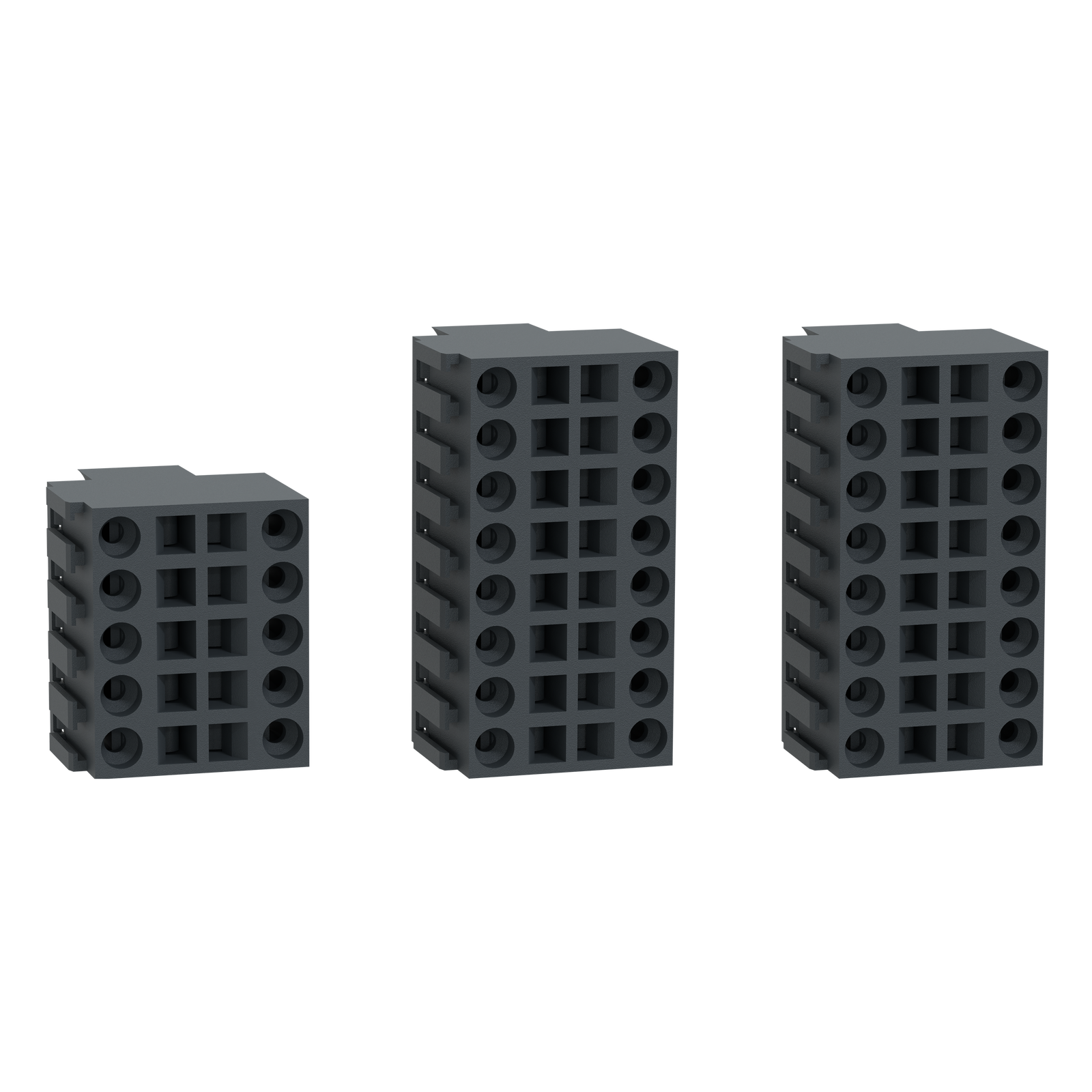 Un connettore a 10 pin + due a 16 pin - Per modulo contatore M340