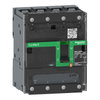 Sezionatore, ComPacT NSXm 100NA, 4 poli, corrente termica Ith 160A, capicorda e connettori busbar