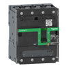 Sezionatore, ComPacT NSXm 100NA, 4 poli, corrente termica Ith 160A, capicorda e connettori busbar