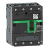Sezionatore, ComPacT NSXm 100NA, 4 poli, corrente termica Ith 160A, capicorda e connettori busbar