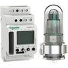 Interruttore crepuscolare programmabile Acti 9 IC100kp + 1C (1 - 99000 lux) SMART