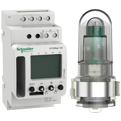 Interruttore crepuscolare SMART Acti 9 IC100kp + 2C (1 - 99000 lux)