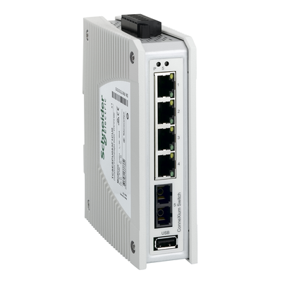 ConneXium Premium non gestito - 4 porte per rame + 1 per modalità multi fibra ottica