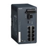 Switch di rete, rete Modicon, gestito, 8 porte per rame, rigido