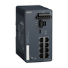 Switch di rete, rete Modicon, gestito, 8 porte per rame, rigido