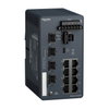 Switch di rete, rete Modicon, gestito, 8 porte per rame con SFP da 4 Gigabit