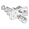 Blocco Ronis + Kit adattamento - Per telaio NW - Pos. disconn. - 2 chiav diverse