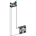 Angolare verticale pe interno 4 poli 250A a misura