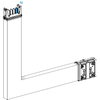 Angolare verticale pe interno 4 poli 400A a misura
