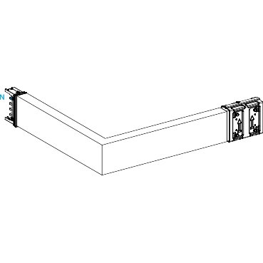 Angolare orizzontale 4 poli 400A a misura – Immagine 2 di 3