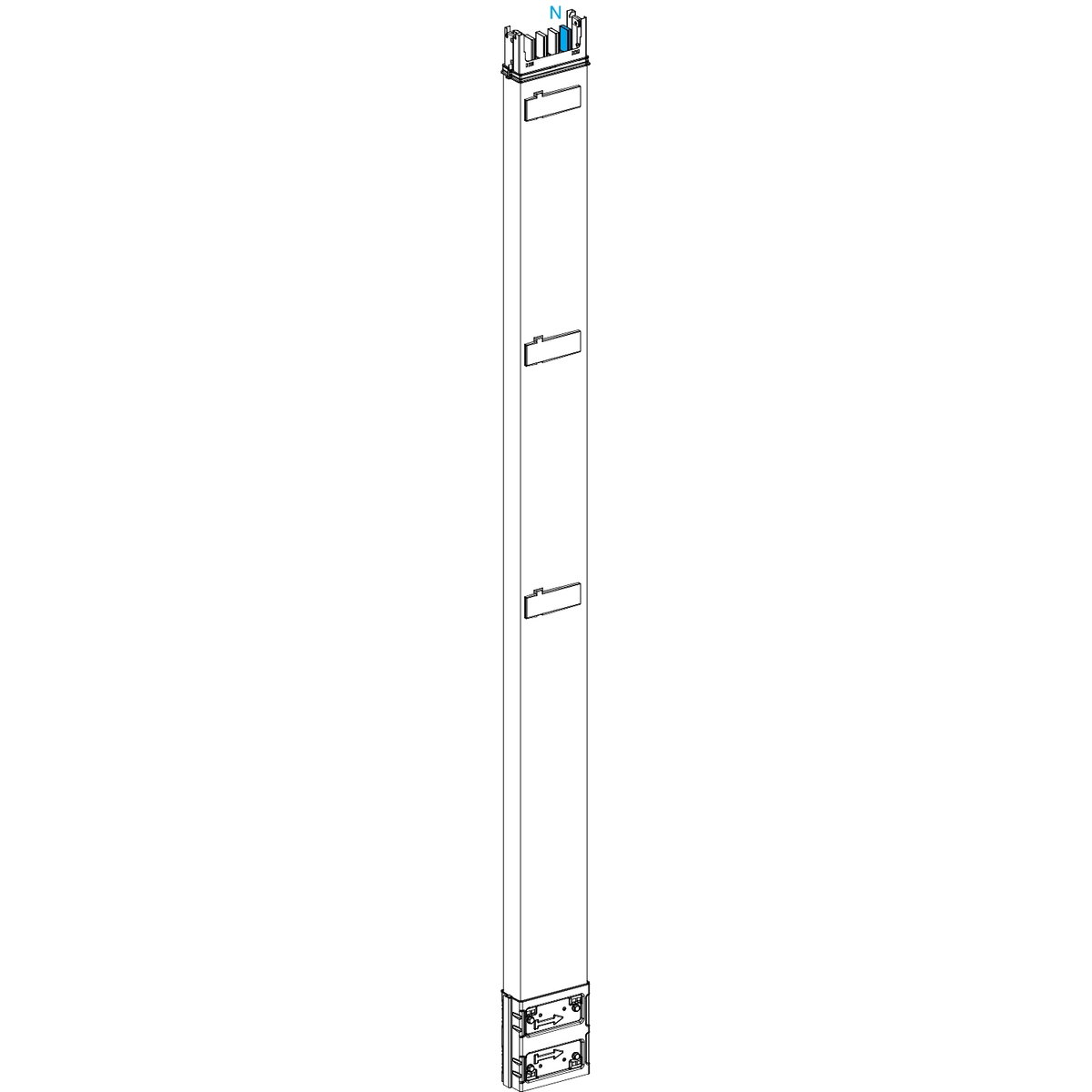 Condotto sbarre, Canalis, KSA, Elemento di colonna - 400 A - 2 m - 3 uscite con der. – Immagine 3 di 3