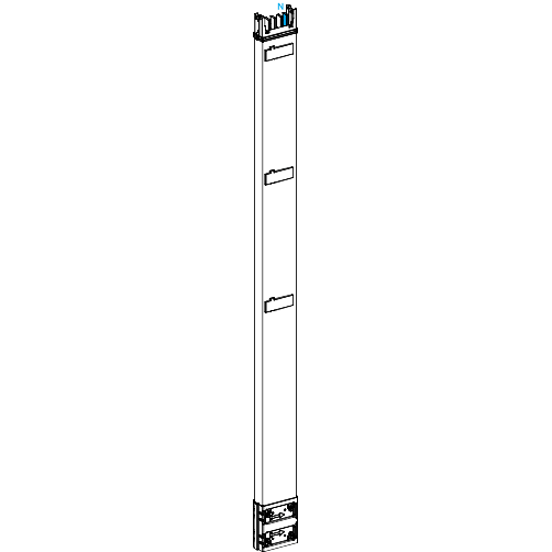 Condotto sbarre, Canalis, KSA, Elemento di colonna - 400 A - 2 m - 3 uscite con der.