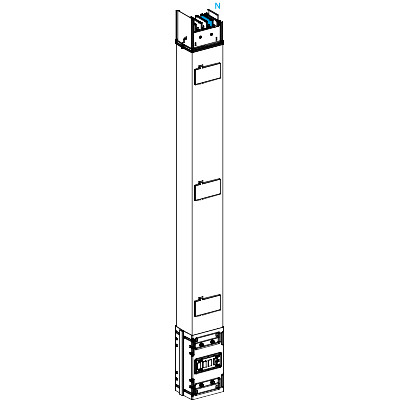 Elemento colonna montante 800A 4 poli 2m 3 derivazioni