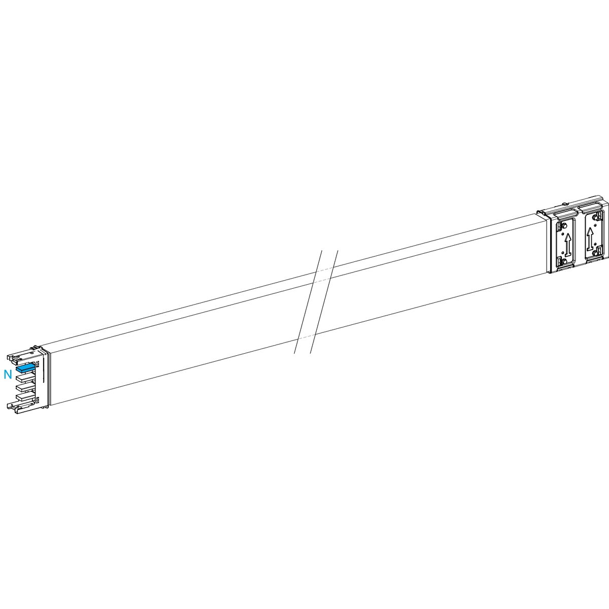 Canalis - Elemento rettilineo di trasporto - 400 A - 3 m – Immagine 3 di 3