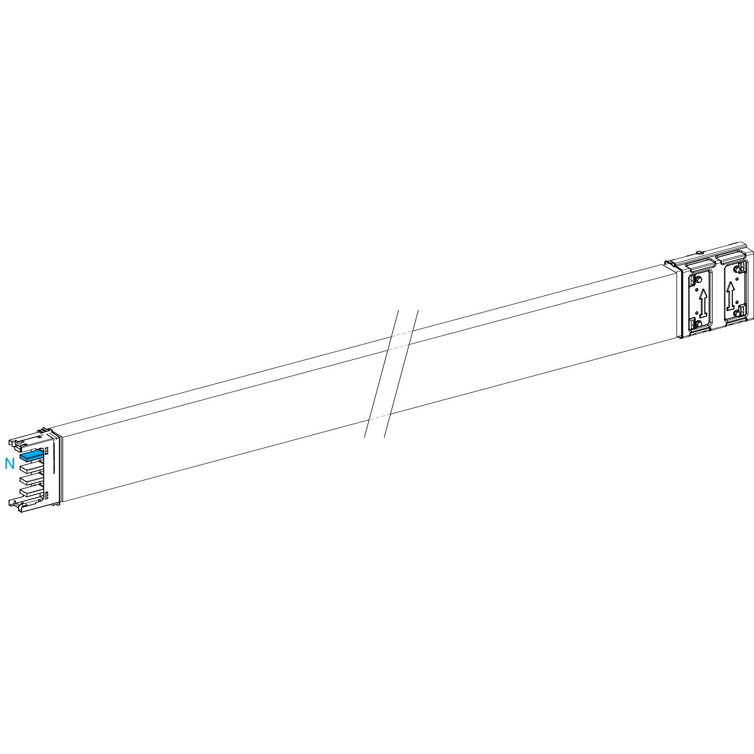 Canalis - Elemento rettilineo di trasporto - 400 A - 3 m – Immagine 3 di 3