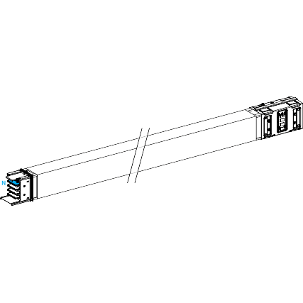 Canalis - Elemento rettilineo di trasporto - 500 A - 5 m