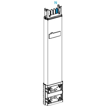 Canalis - Elemento di colonna - 250 A - 0,8 m - 1 derivazione – Immagine 2 di 3