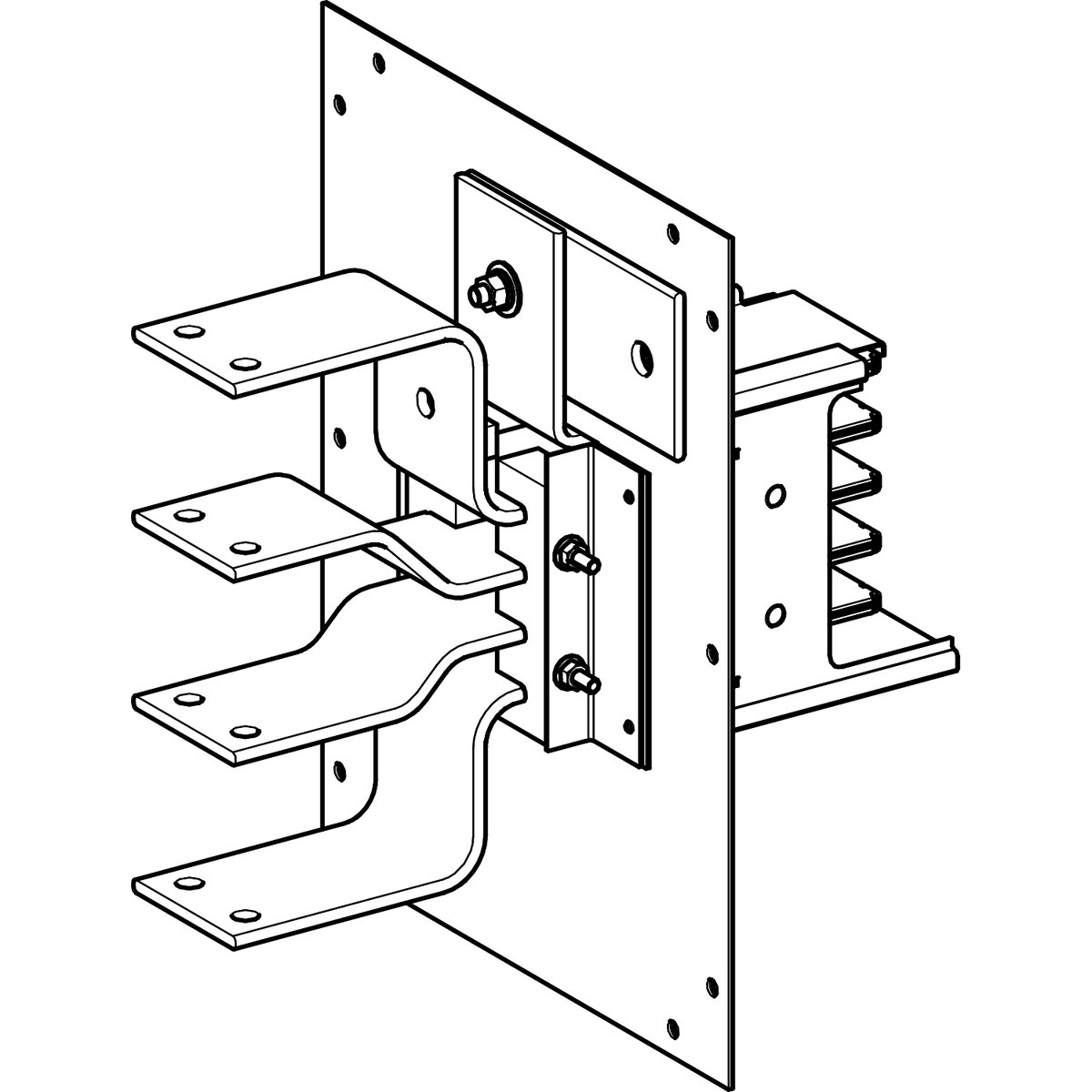 Canalis - Terminale di raccordo quadro - 630 A – Immagine 3 di 3
