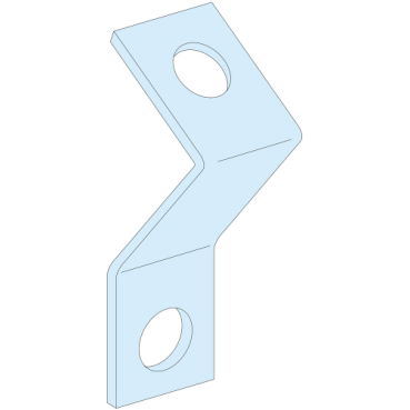 Supporto Guida DIN 45° – Immagine 2 di 3