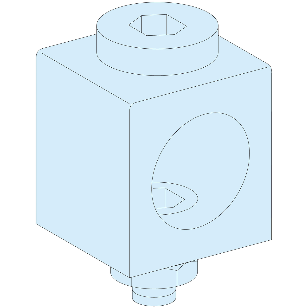 4 CONNETTORI 250A 185MMQ