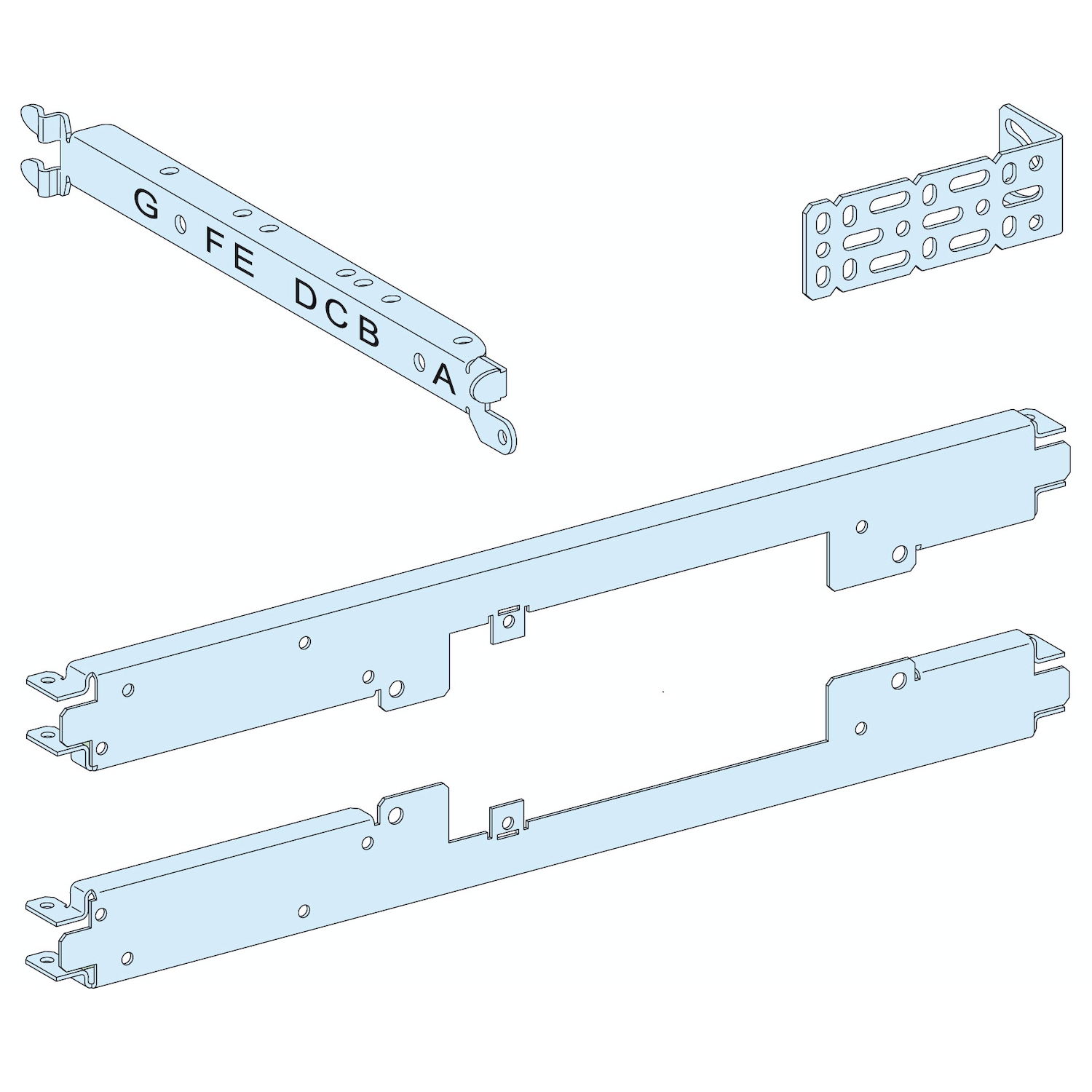 Struttura, PrismaSeT, Piastra, Piastra di fondo comm. NS250 H tel – Immagine 3 di 3